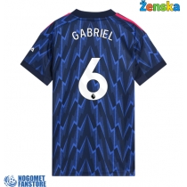 Arsenal Gabriel Magalhaes #6 Gostujuci Dres za Ženska 2025-26 Kratak Rukav